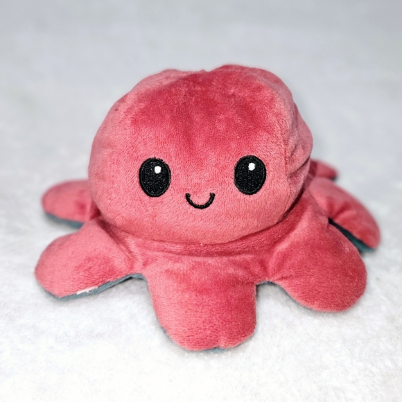Toys | Reversible Octopus Plushie Happy Face Grumpy Face | Poshmark